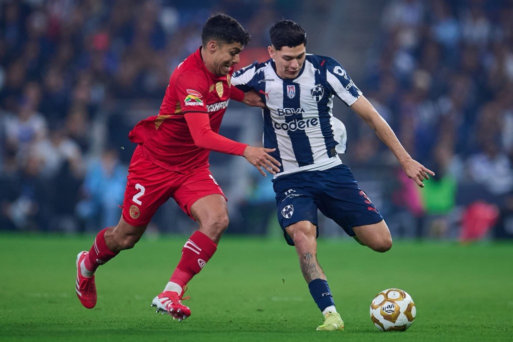 Rayados toma ventaja en la ida de las semifinales ante Toluca gol de&nbsp;Berterame